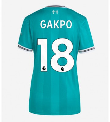 Liverpool Cody Gakpo #18 Tredje Tröja Dam 2025-26 Kortärmad